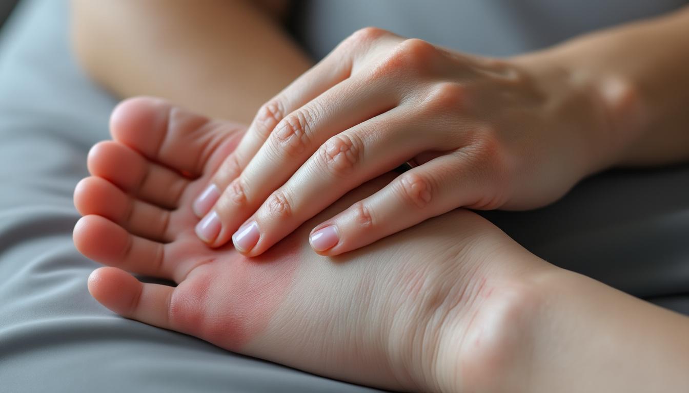 Signification de la main qui gratte et de la plante du pied : que disent ces sensations