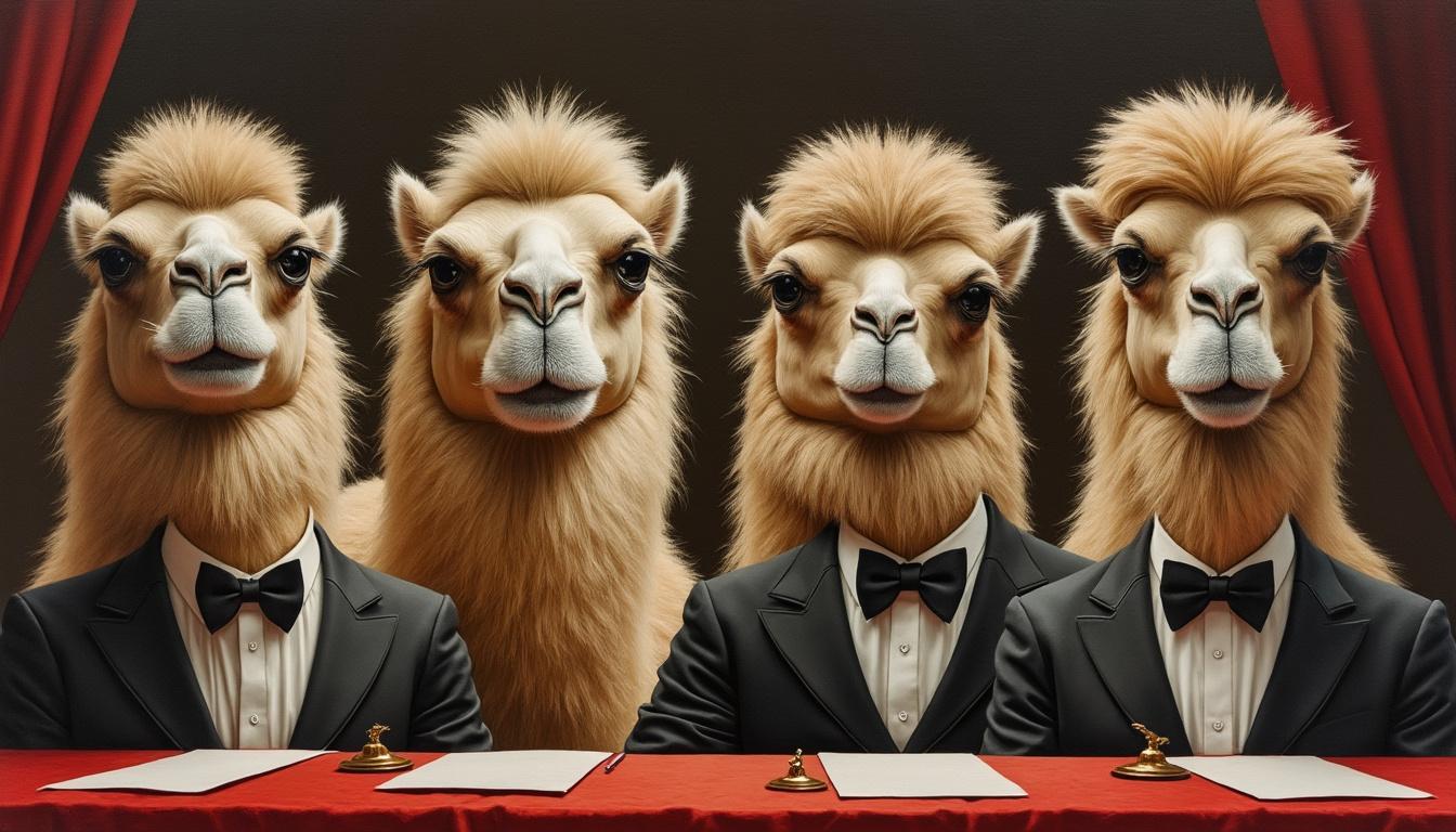 découvrez l'incroyable affaire de chameaux dopés au botox, exclus d'un concours de beauté animalier pour fraude esthétique. un scoop exclusif sur les pratiques controversées dans le monde des concours animaux.