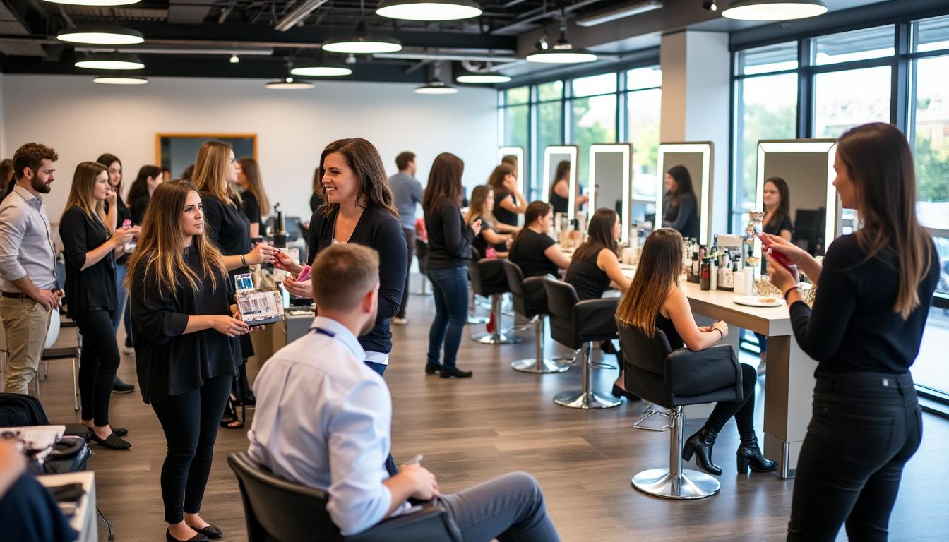 Inauguration d’un salon de beauté axé sur la formation professionnelle | Le Maine Libre