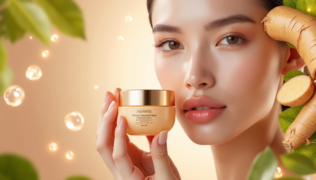 découvrez notre crème k-beauty enrichie en rétinol fermenté et ginseng, pour une peau visiblement raffermie et éclatante en seulement 4 semaines.