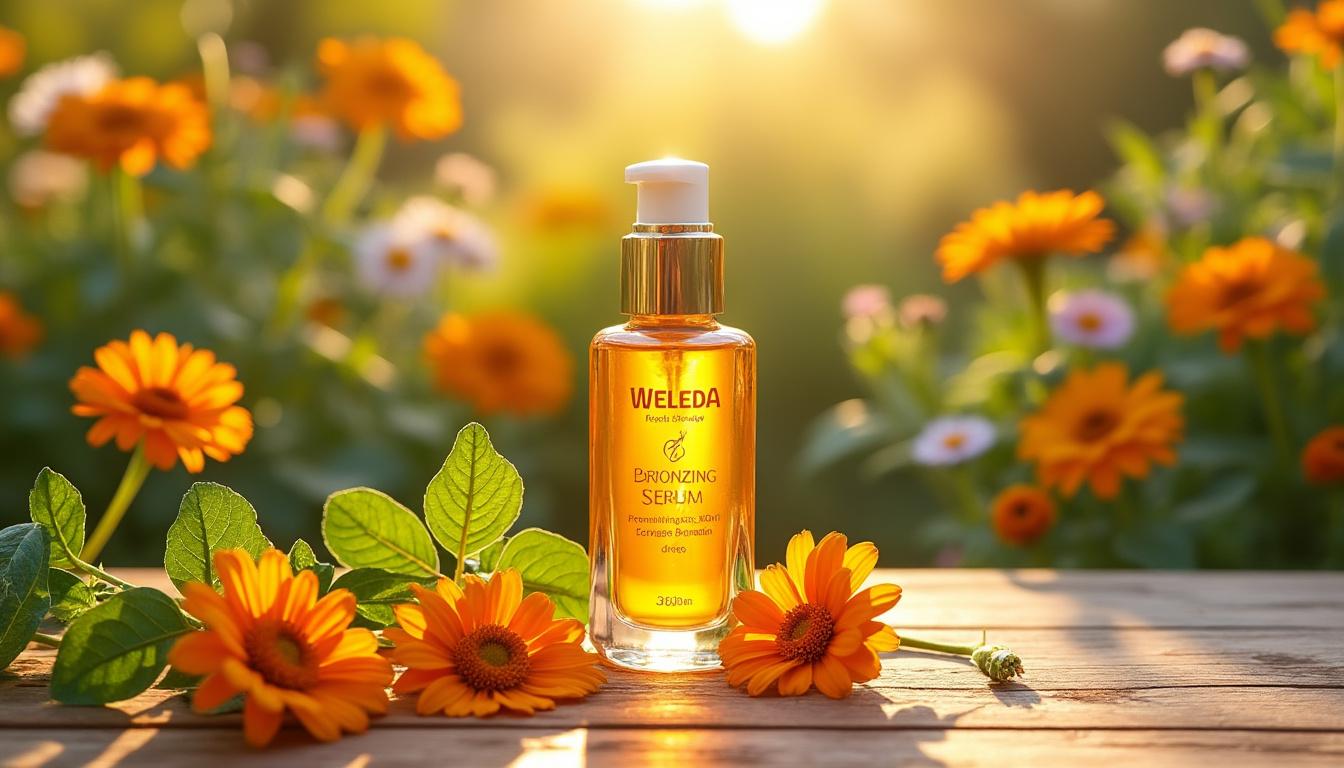 découvrez le sérum bronzant weleda, lauréat de la victoire de la beauté 2026, qui sublime votre teint avec un éclat naturel et lumineux.