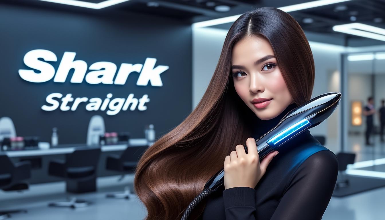 Shark SilkiPro Straight : le lisseur-sèche-cheveux innovant prêt à défier le Dyson AirStrait